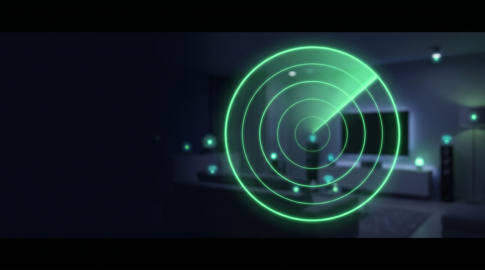 Home Cyber Deck: radar de la red WiFi del hogar