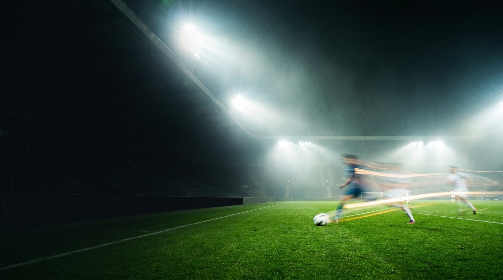 SportsBar: partido de fútbol con simulador animado